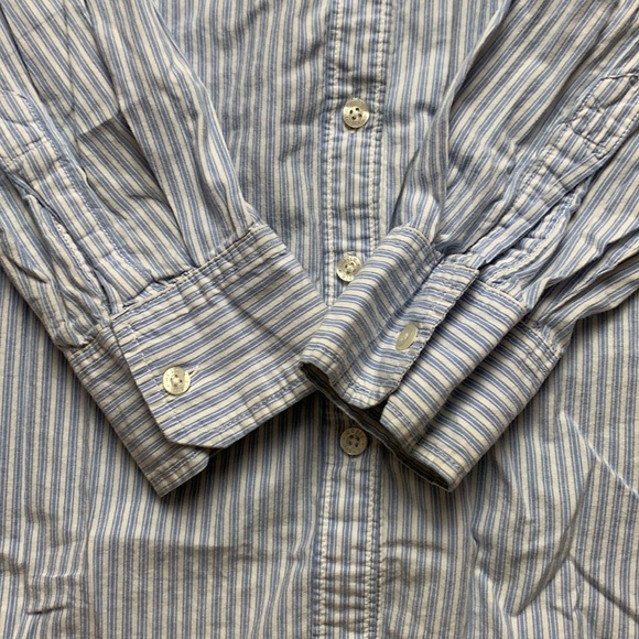 Aerie striped dress shirt button down - Picture 5 of 7